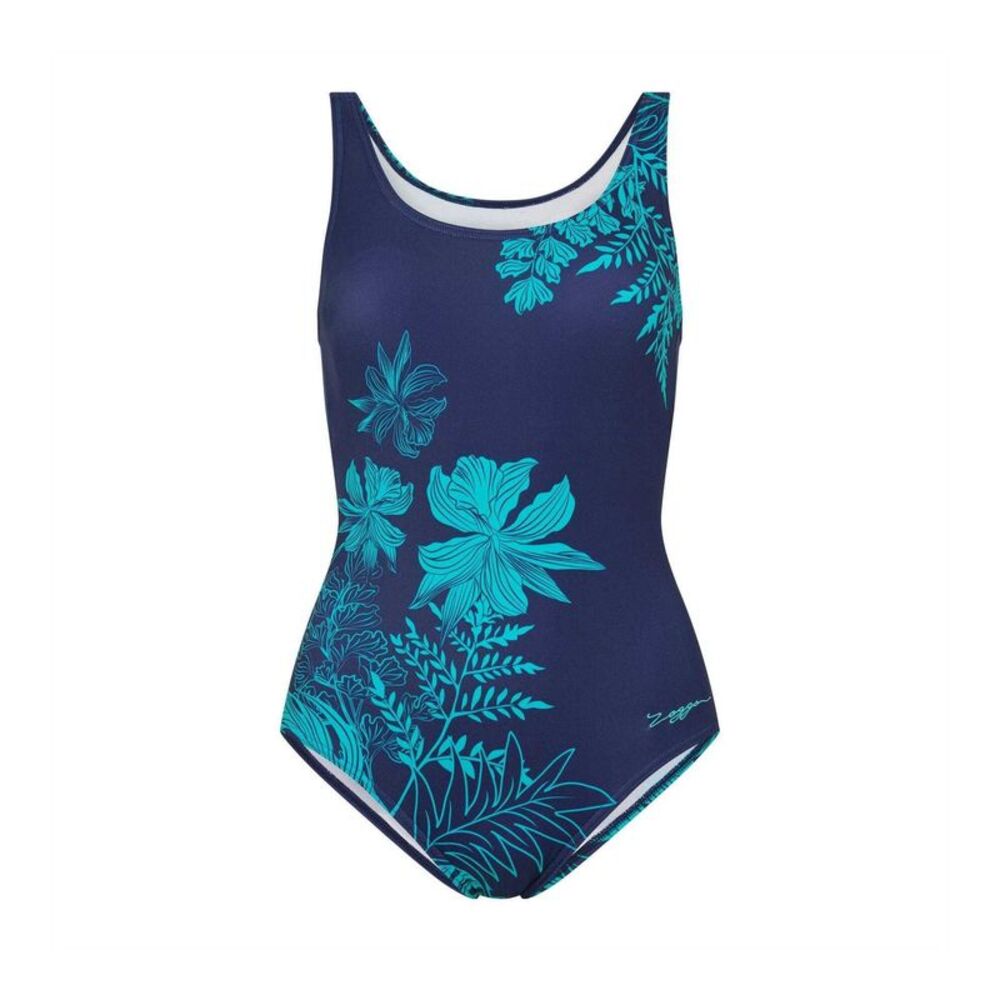 Zoggs Womens/Ladies One Piece Bathing Suit / Blue